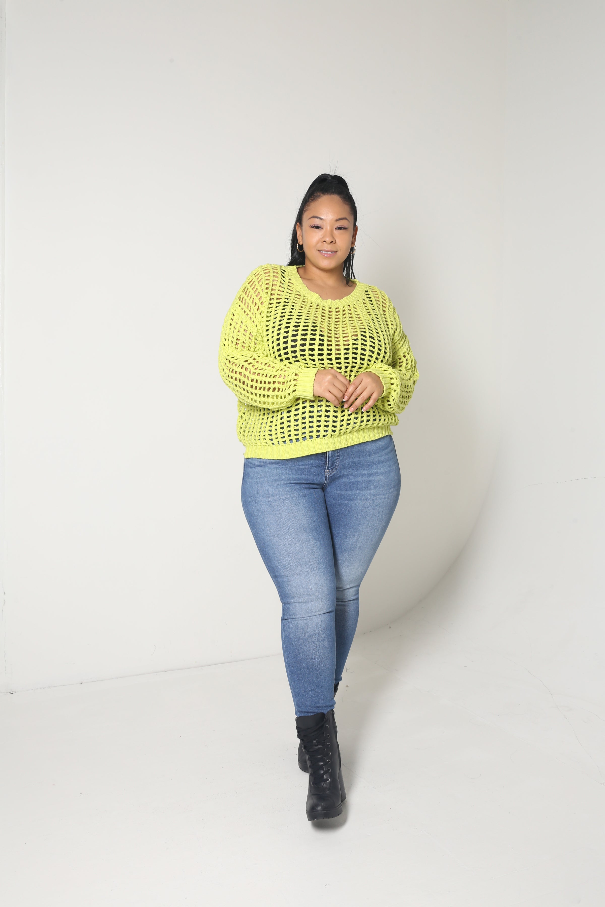 fall fashion fish net sweater Fishnet Sweater