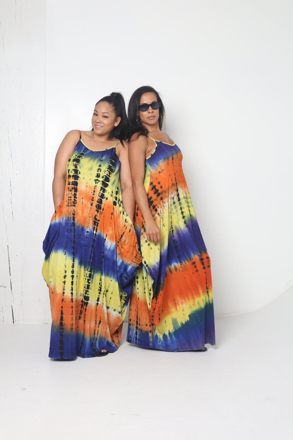 Tie Dye Maxi Dress | Blue - MishMash Boutique