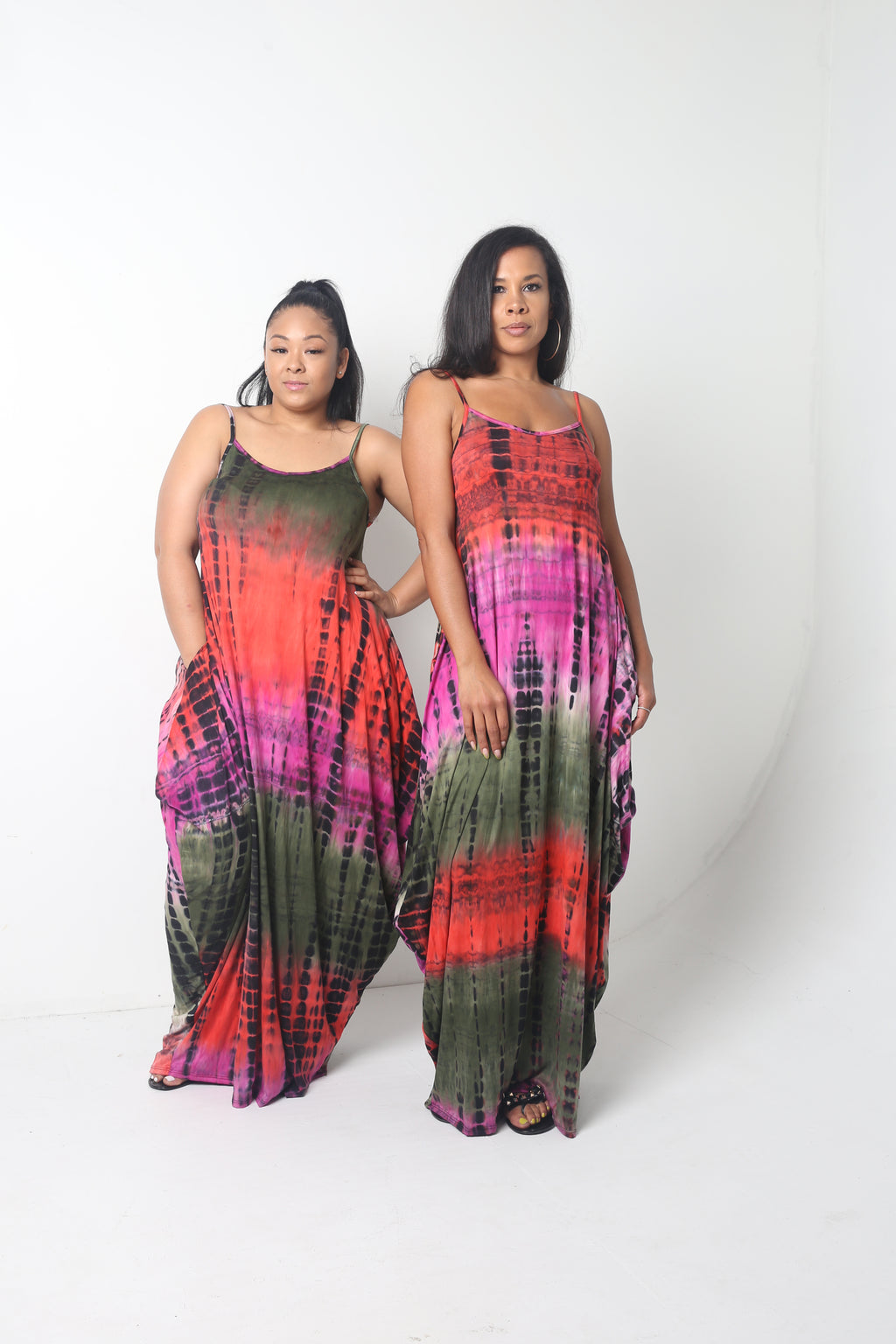Tie Dye Maxi Dress | Pink - MishMash Boutique