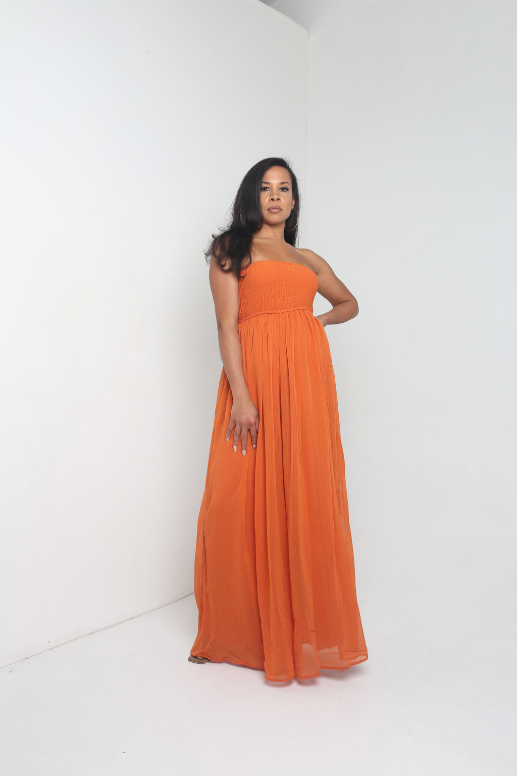 Breezy Jumpsuit | Cognac - MishMash Boutique
