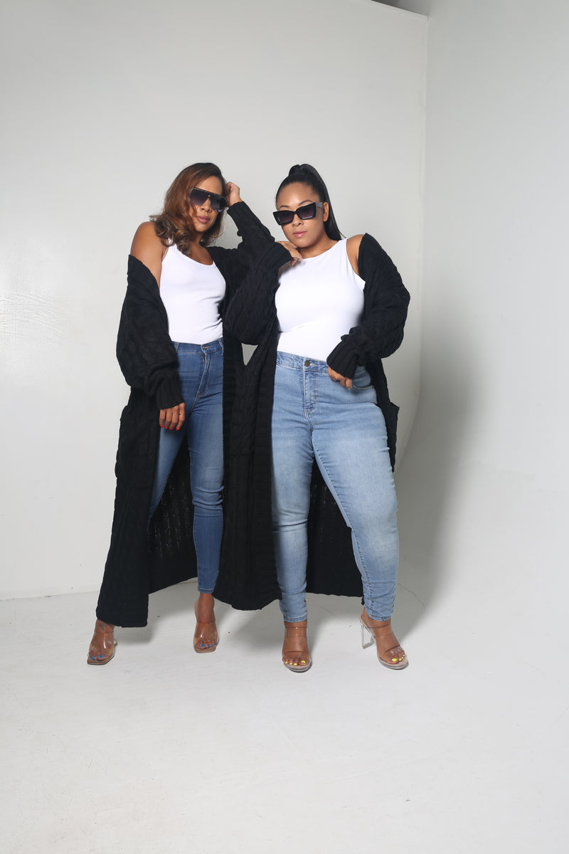 Blackish Cardigan - MishMash Boutique