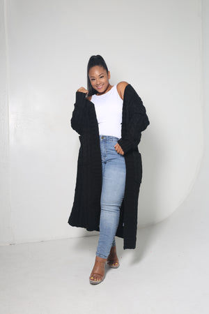 Blackish Cardigan - MishMash Boutique