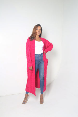 Pinkish Cardigan - MishMash Boutique