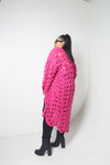 Waffle Cardigan | Pink - MishMash Boutique