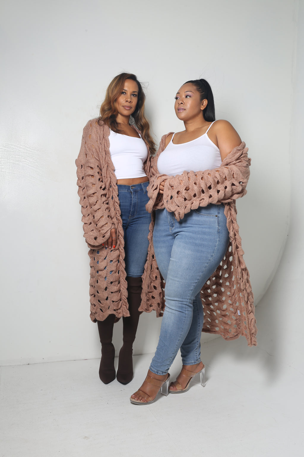 Waffle Cardigan | Tan - MishMash Boutique