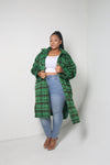 Get Plaid Shacket | Green - MishMash Boutique