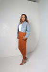 Diamonds Denim Jacket - MishMash Boutique