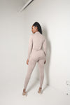 Mock Neck Legging Set | Mocha - MishMash Boutique