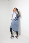 Hooded Denim Jacket | Blue - MishMash Boutique