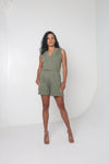 Essential Romper | Olive - MishMash Boutique