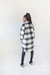 Plaid Shacket | Black - MishMash Boutique