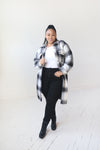 Plaid Shacket | Black - MishMash Boutique