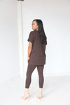 Luxe Legging Set | Chocolate - MishMash Boutique