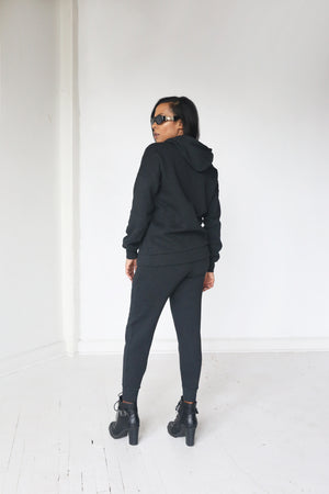 Basic Jogger Set | Charcoal - MishMash Boutique