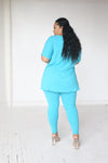 Luxe Legging Set | Teal - MishMash Boutique