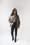 Leather Oversized Shirt - MishMash Boutique