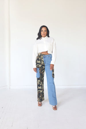 Hemmed Up Top - MishMash Boutique