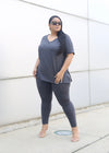 Luxe Legging Set | Grey - MishMash Boutique