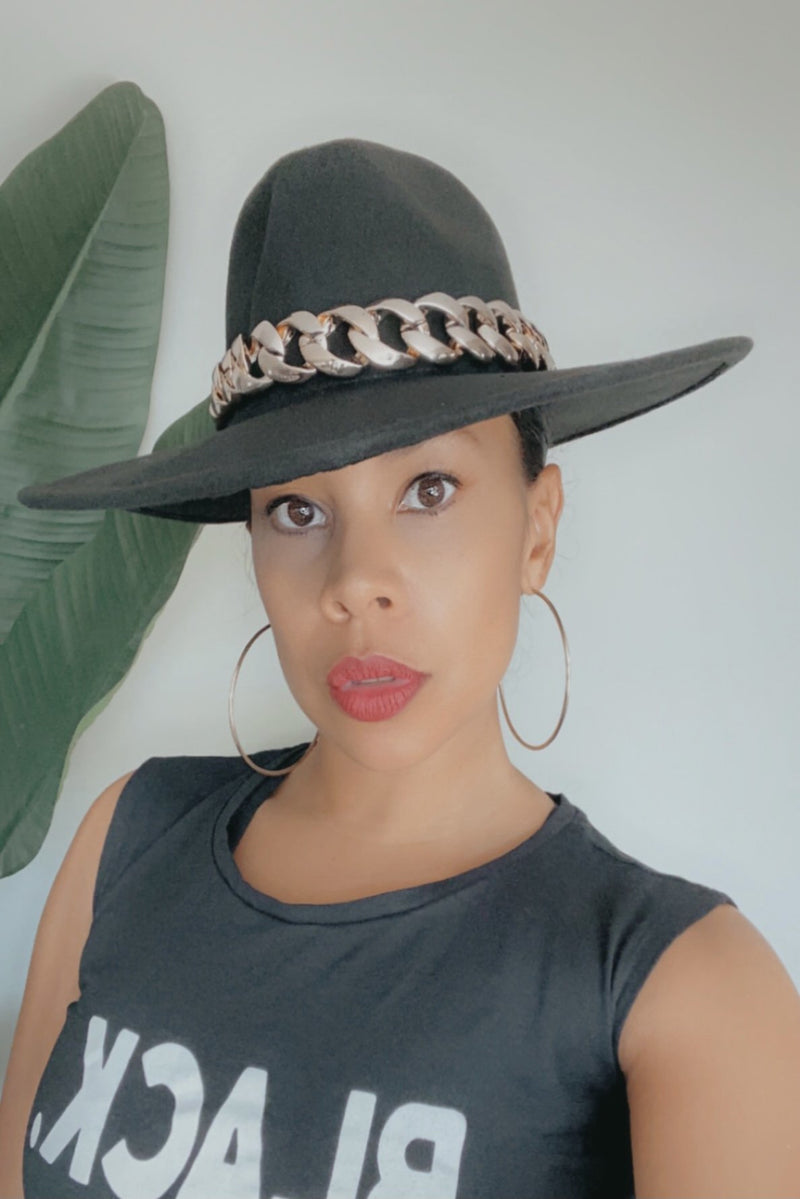 Rhythm Fedora Hat | Black - MishMash Boutique