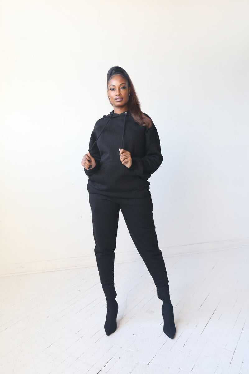 Basic Jogger Set | Black - MishMash Boutique
