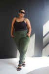 Basic Jogger Pants | Olive - MishMash Boutique