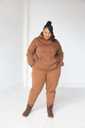 Basic Jogger Set | Camel - MishMash Boutique