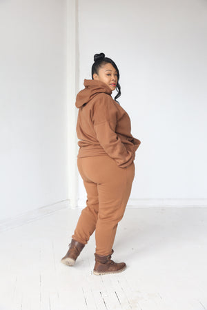 Basic Jogger Set | Camel - MishMash Boutique