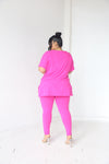 Luxe Legging Set | Hot Pink - MishMash Boutique