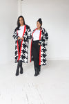 Houndstooth Cardigan - MishMash Boutique