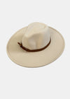Skye Fedora Hat | Beige - MishMash Boutique