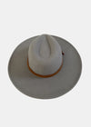 Skye Fedora Hat | Grey - MishMash Boutique