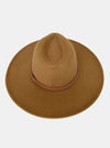 Shay Fedora Hat | Brown - MishMash Boutique