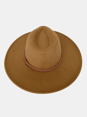 Shay Fedora Hat | Brown - MishMash Boutique