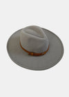 Skye Fedora Hat | Grey - MishMash Boutique
