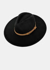 Skye Fedora Hat | Black - MishMash Boutique